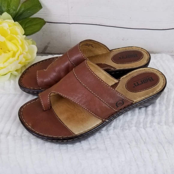 born toe loop sandals